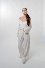 Ariana white wrap top - Image 3