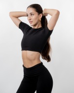 Aelia short-sleeve crop top - Image 3