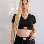 Marina rib crop top