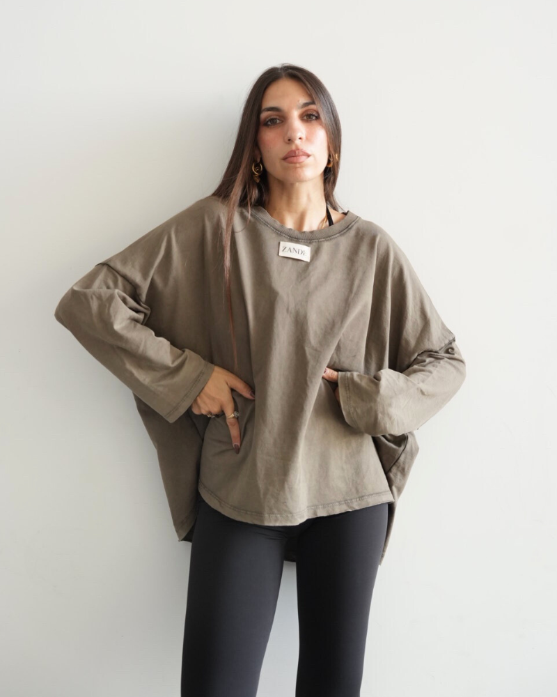 ZFW2637 Dua long sleeve top - Image 1