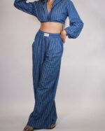 Louis dark blue stripped set - Image 3