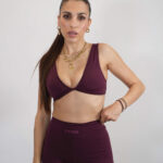 Cherry knot padded bralette