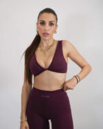 Cherry knot padded bralette