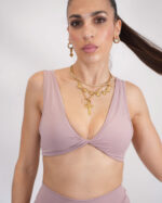 Blossom knot padded bralette - Image 2