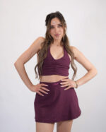 Cherry halter padded bralette - Image 4
