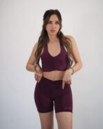 Cherry halter padded bralette - Image 3