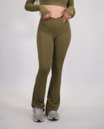 Olive flare pants - Image 4