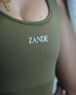 Olive flare jumpsuit - Image 5