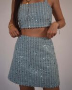 Irida denim mini skirt - Image 3