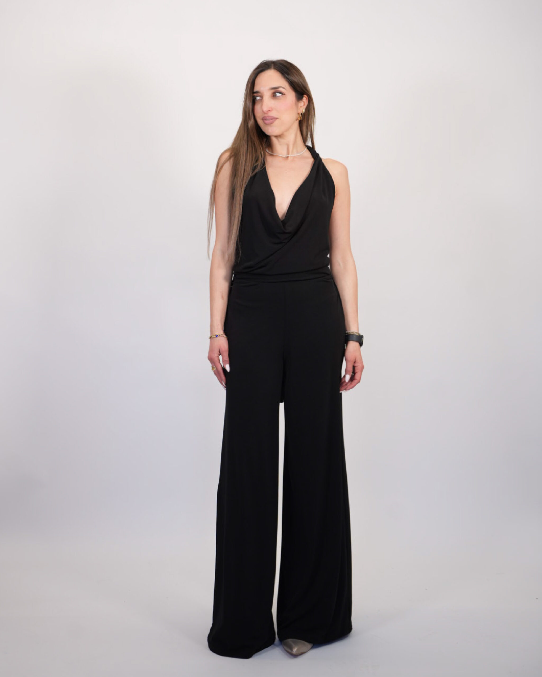 ZSS2630-BLK Safari jumpsuit - Image 1