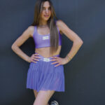 Nadal purple tutu set