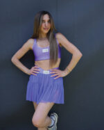 Nadal purple tutu set