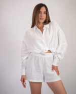 Ilaria linen short set - Image 3