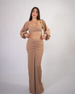 Oriana set crop top skirt