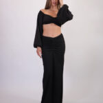 Oriana set crop top skirt