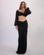 Oriana set crop top skirt