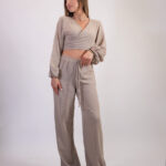 Ilaria linen pants set