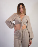 Ilaria linen pants set - Image 2