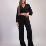 Ilaria linen pants set