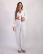 Ilaria linen pants set