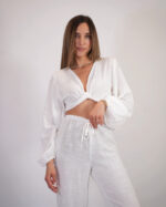 Ilaria linen pants set - Image 2