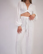 Ilaria linen pants set - Image 3