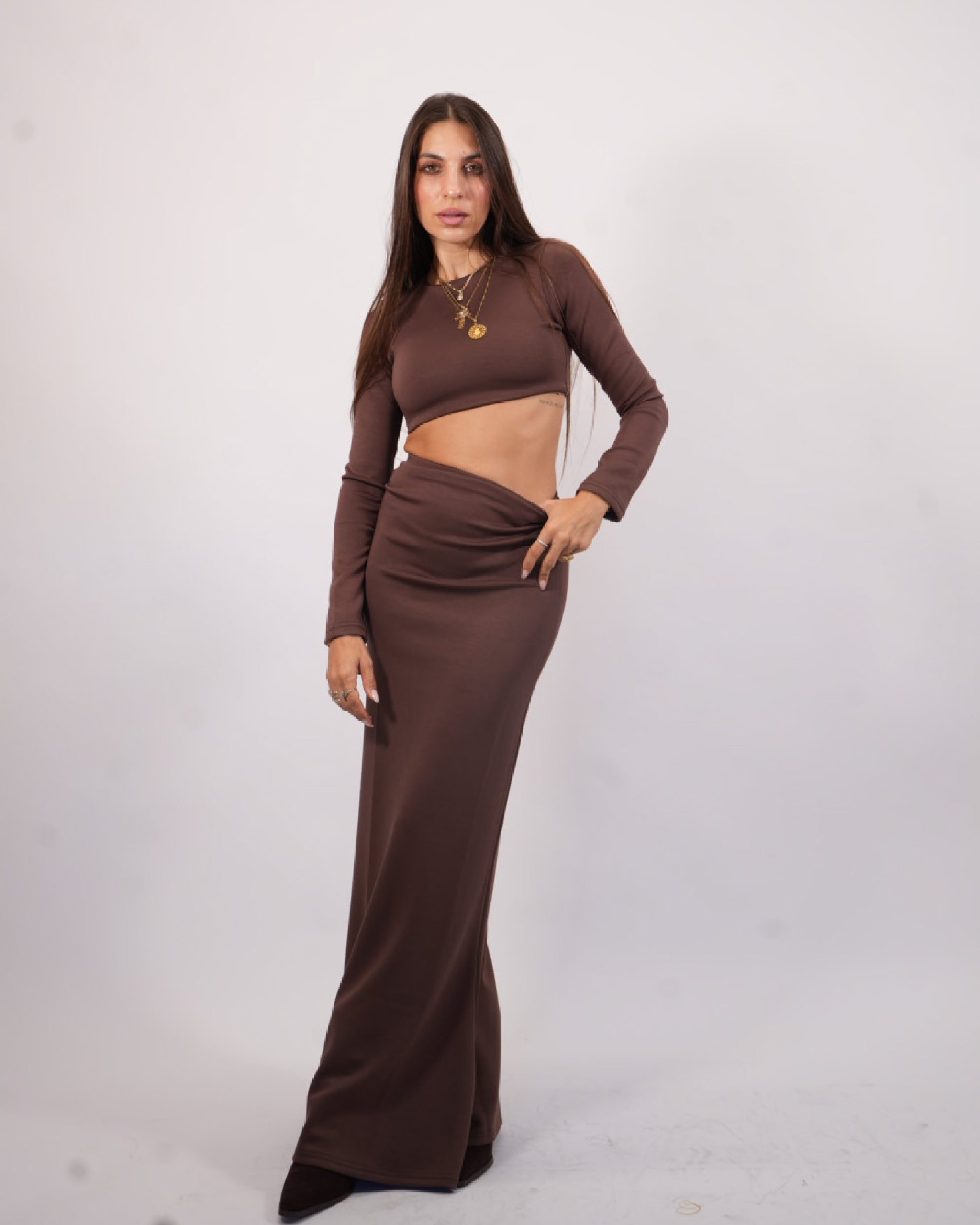 AN192BR Jenny skirt set - Image 1