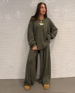 Juliette ripped set V neck
