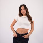 Cara t-shirt cropped top