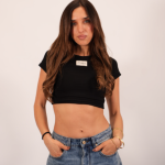 Cara t-shirt cropped top