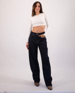 Cara long sleeve cropped top - Image 3