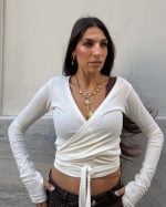 Evrita wrap top - Image 2