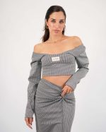 Estrella crop top with skirt set - Image 4