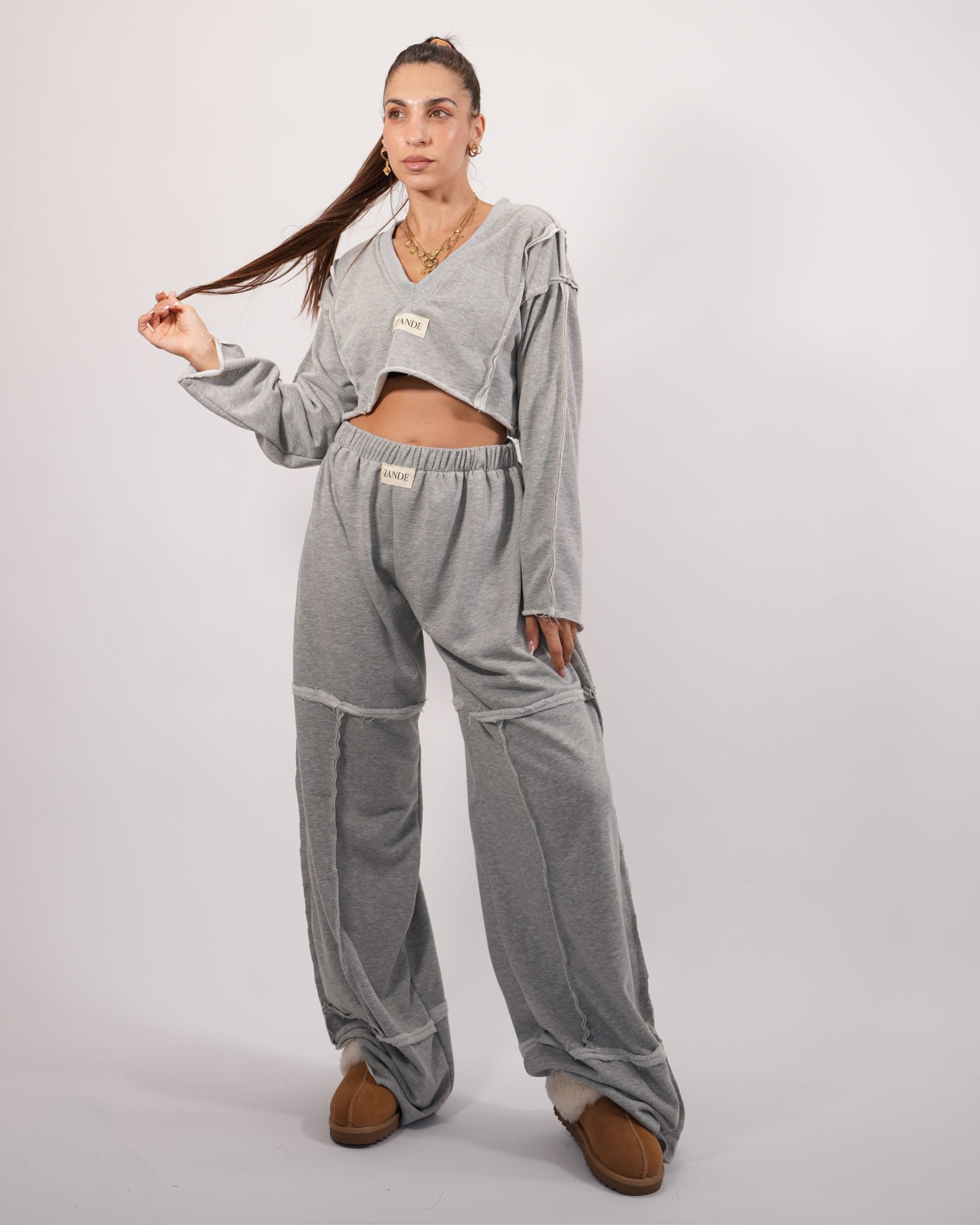 ZFW2726 Adam set crop top - Image 1