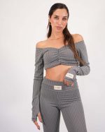 Natia striped flare pants set - Image 6