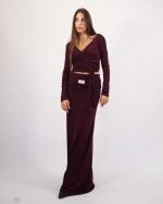 Loria wrap set with skirt